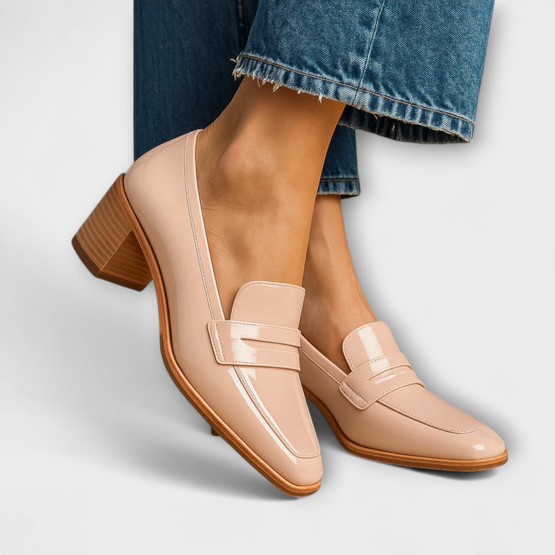 Elaine - Leder Mokassins