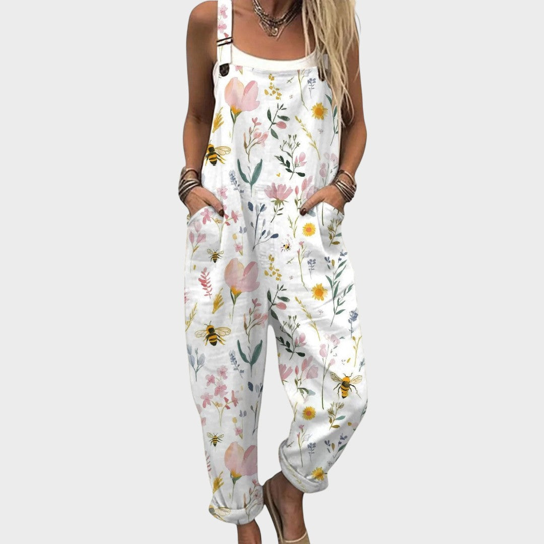 Zrinka Cvjetni Jumpsuit Elastisch Kompatibel Mit Geräten