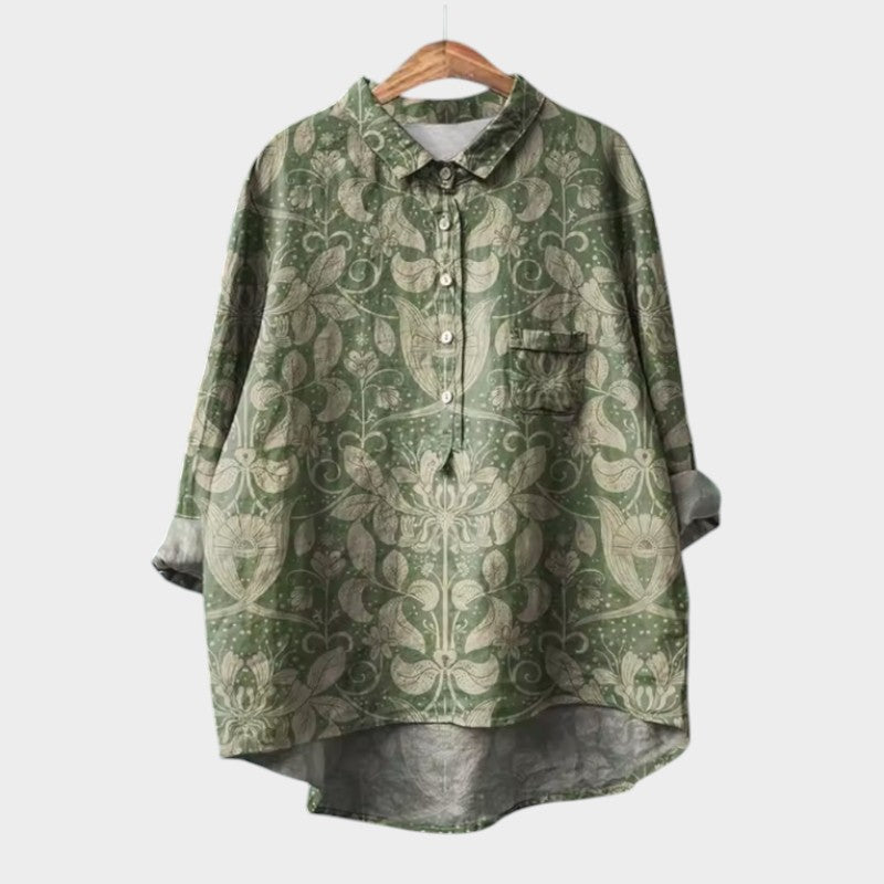 Madieke | Premium Bluse mit Spitzen-Details