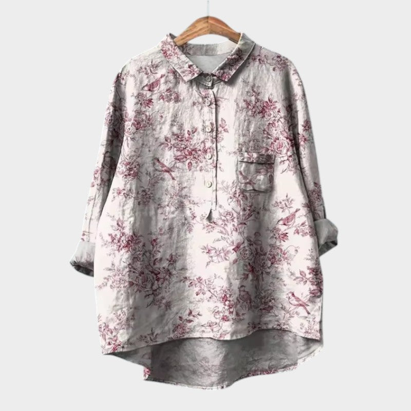 Eline | Premium-Bluse mit Spitze