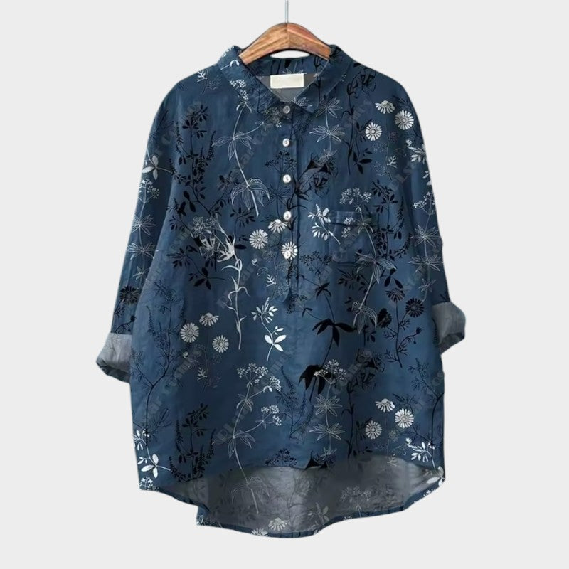 Mayla | Premium Bluse mit Spitzen-Details