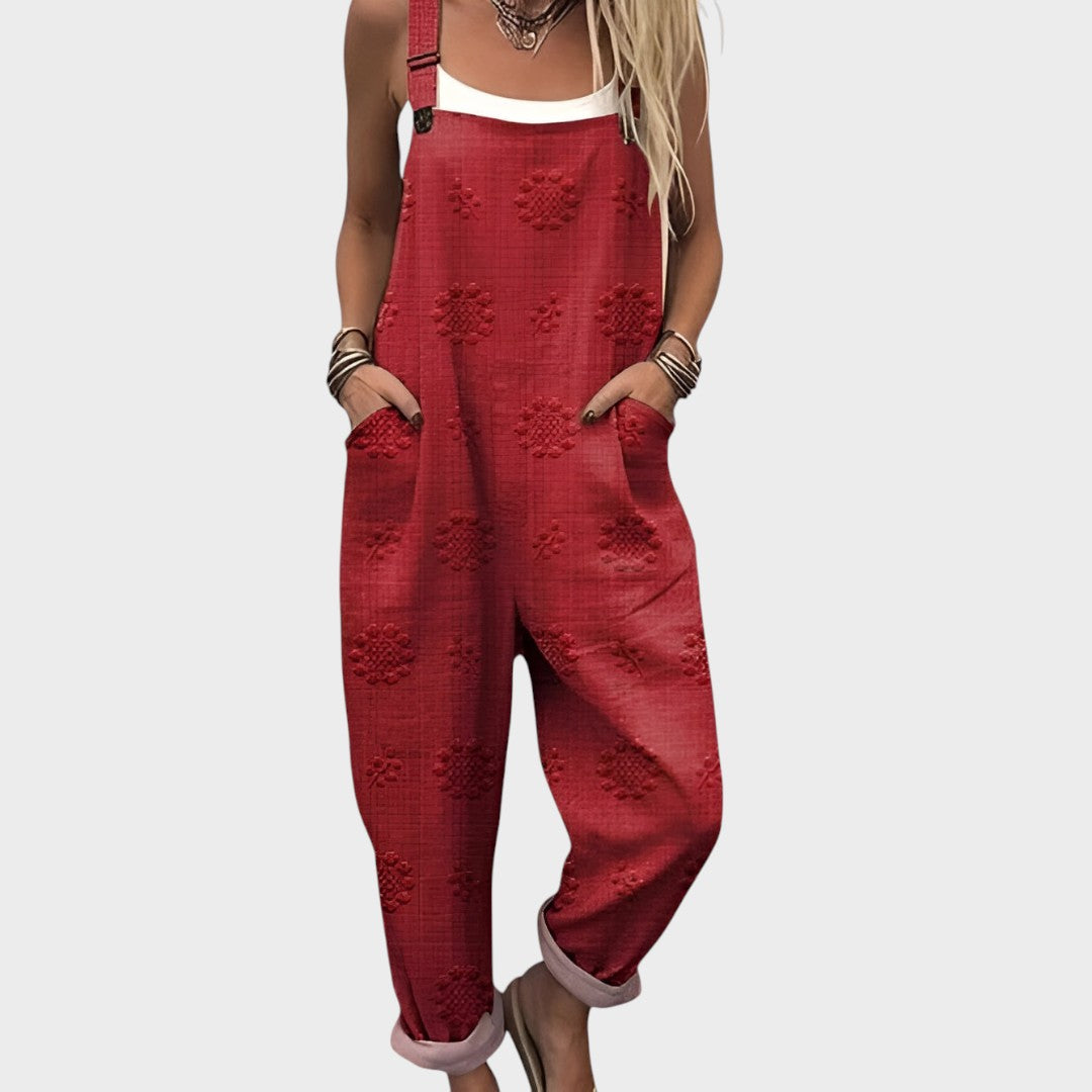 Universeller S XL Blumen Jumpsuit Tihana Mode
