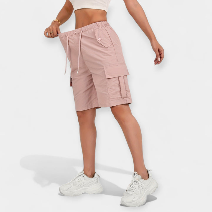 Damen Sommer Cargo Shorts