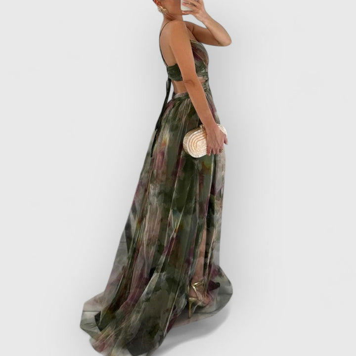 verity | Maxi Kleid mit Blumenmuster