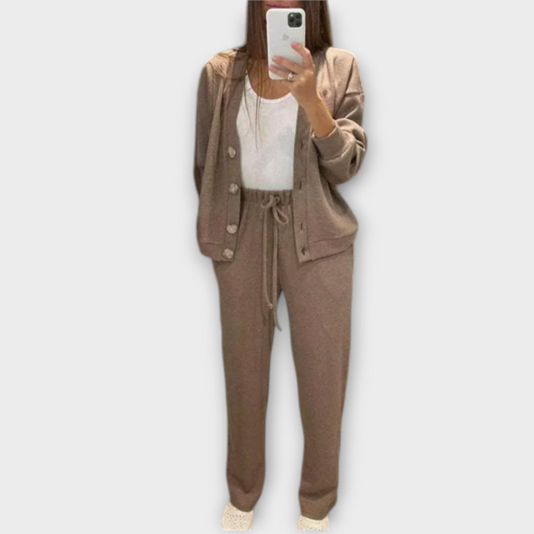 Chantal – Set aus Cardigan und Hose