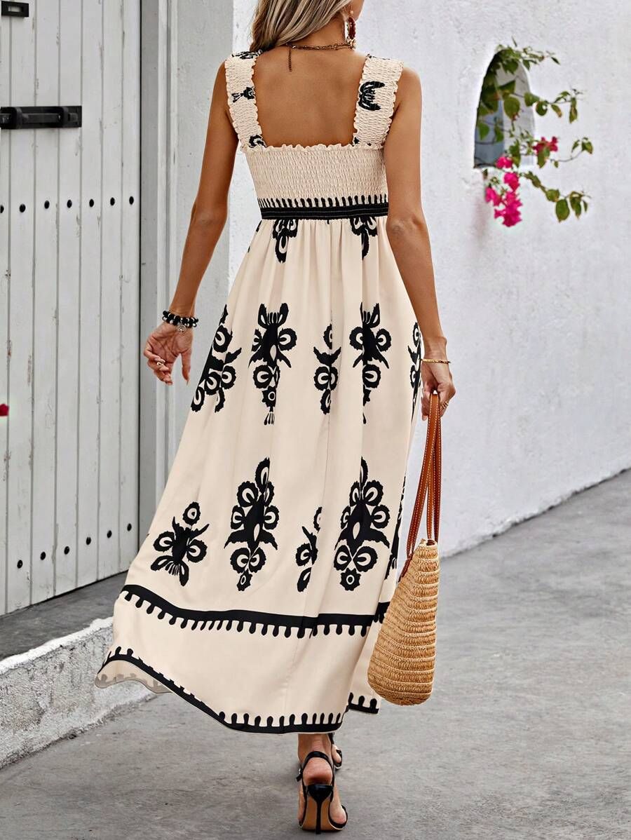 Spitzen | Doppelte Maxikleid