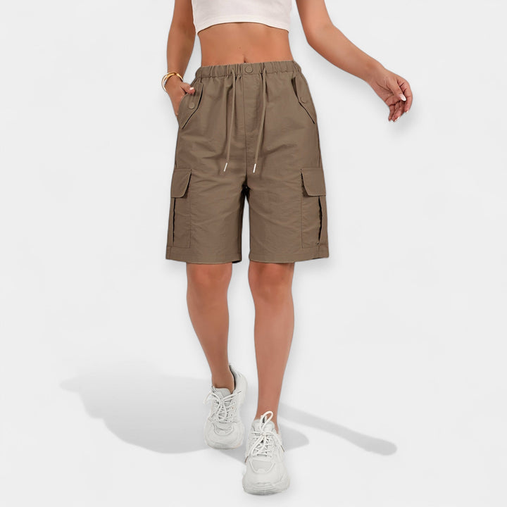 Damen Sommer Cargo Shorts