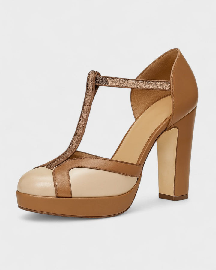 Dorte | Pumps mit T-Riemen