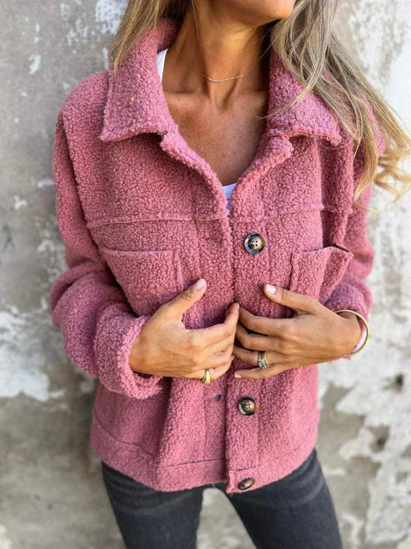 Dion | Kurze Jacke mit Kragen