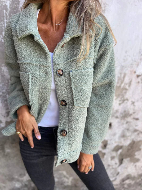 Dion | Kurze Jacke mit Kragen