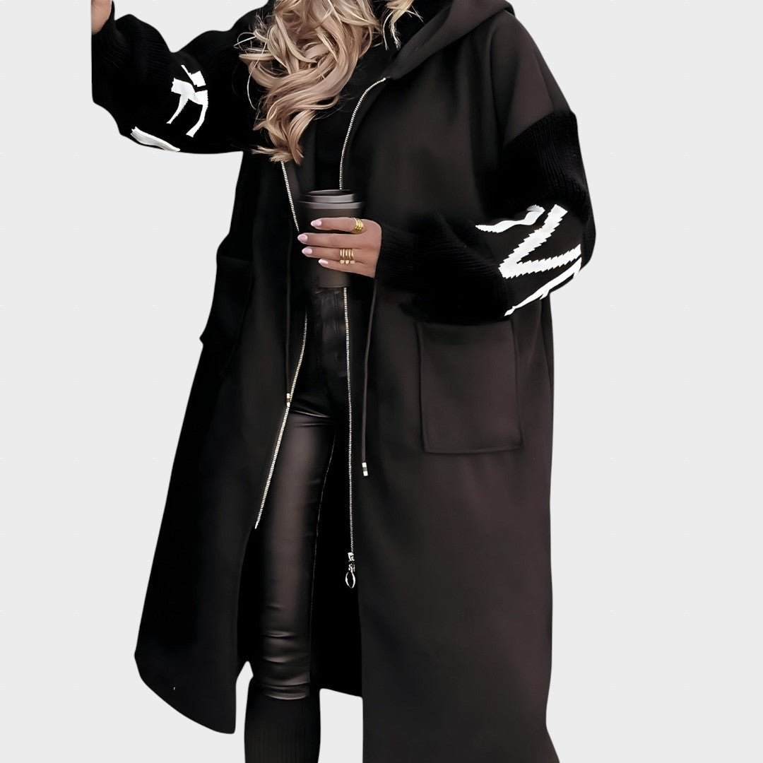Lea™ | Elegante Jacke mit Kapuze