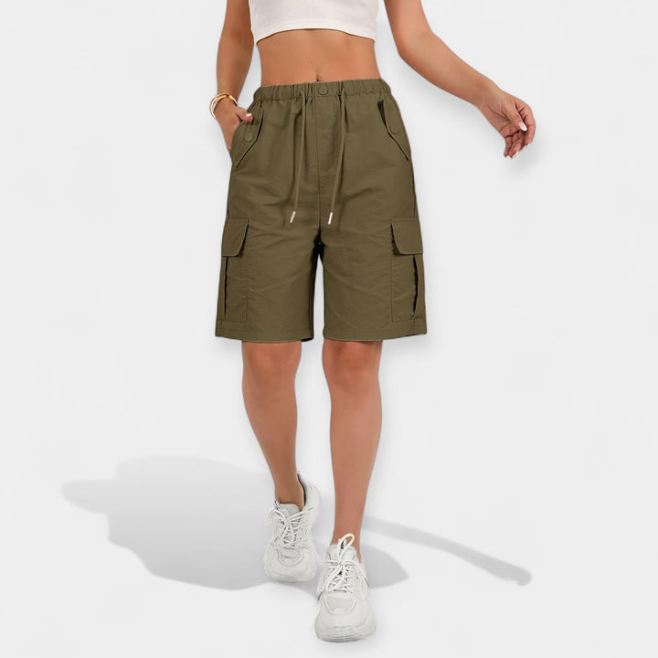 Damen Sommer Cargo Shorts