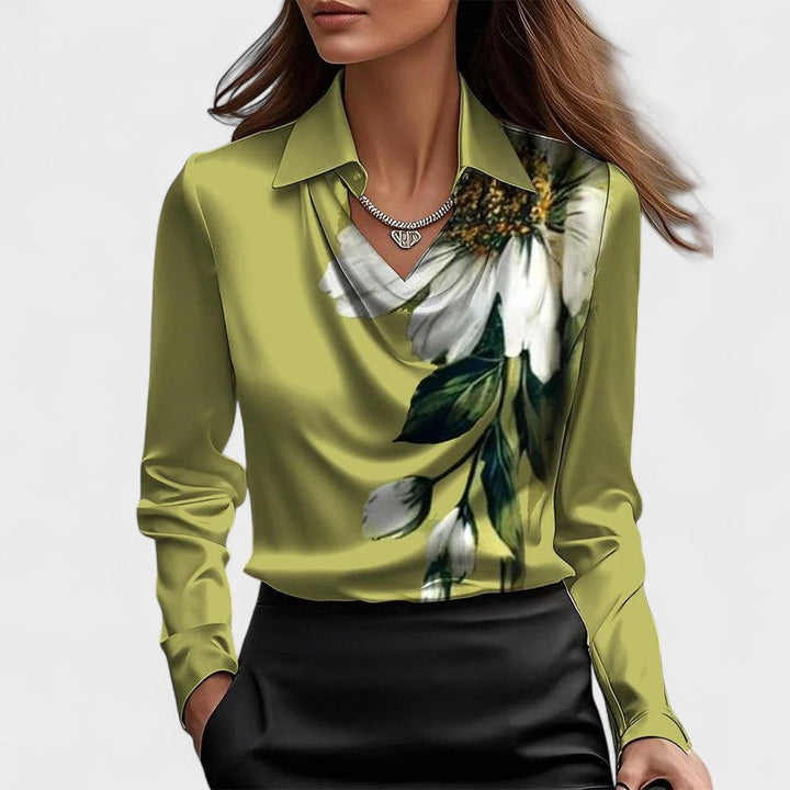 Ilona | Elegante Satinbluse