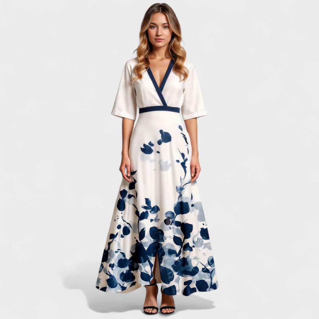 Lucie – Lange Kleider mit Blumenmuster