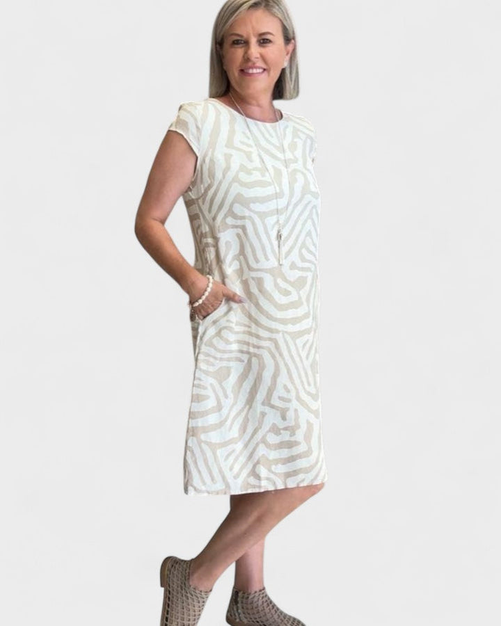 ZORA | Sommerkleid mit schönem Muster