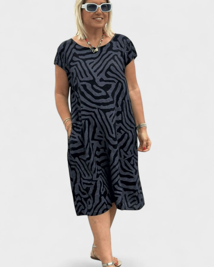 ZORA | Sommerkleid mit schönem Muster