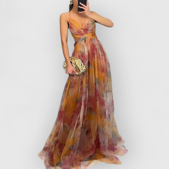 verity | Maxi Kleid mit Blumenmuster