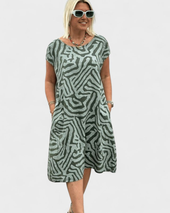 ZORA | Sommerkleid mit schönem Muster