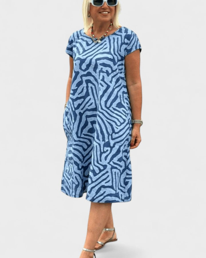 ZORA | Sommerkleid mit schönem Muster