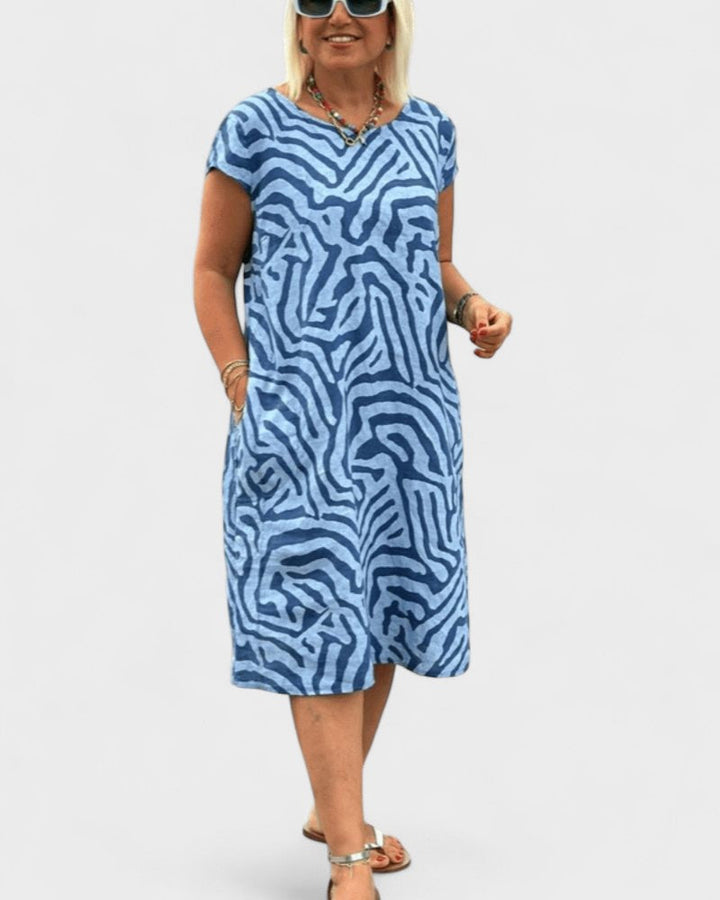ZORA | Sommerkleid mit schönem Muster
