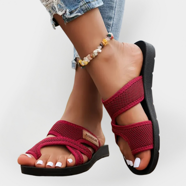 Orthopädische Korrektursandalen für die Ferse