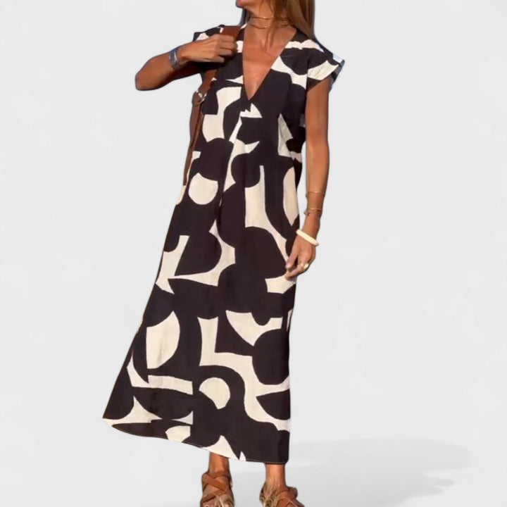 Amara™ | Maxikleid mit Print