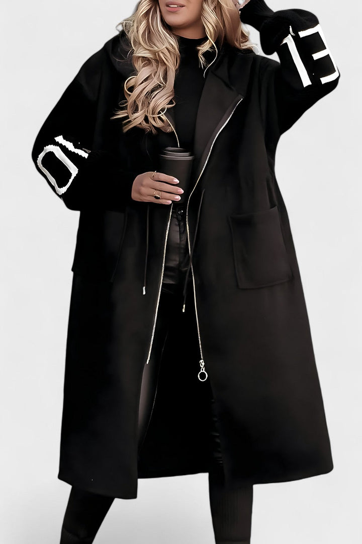 Edda | Elegante Jacke mit Kapuze