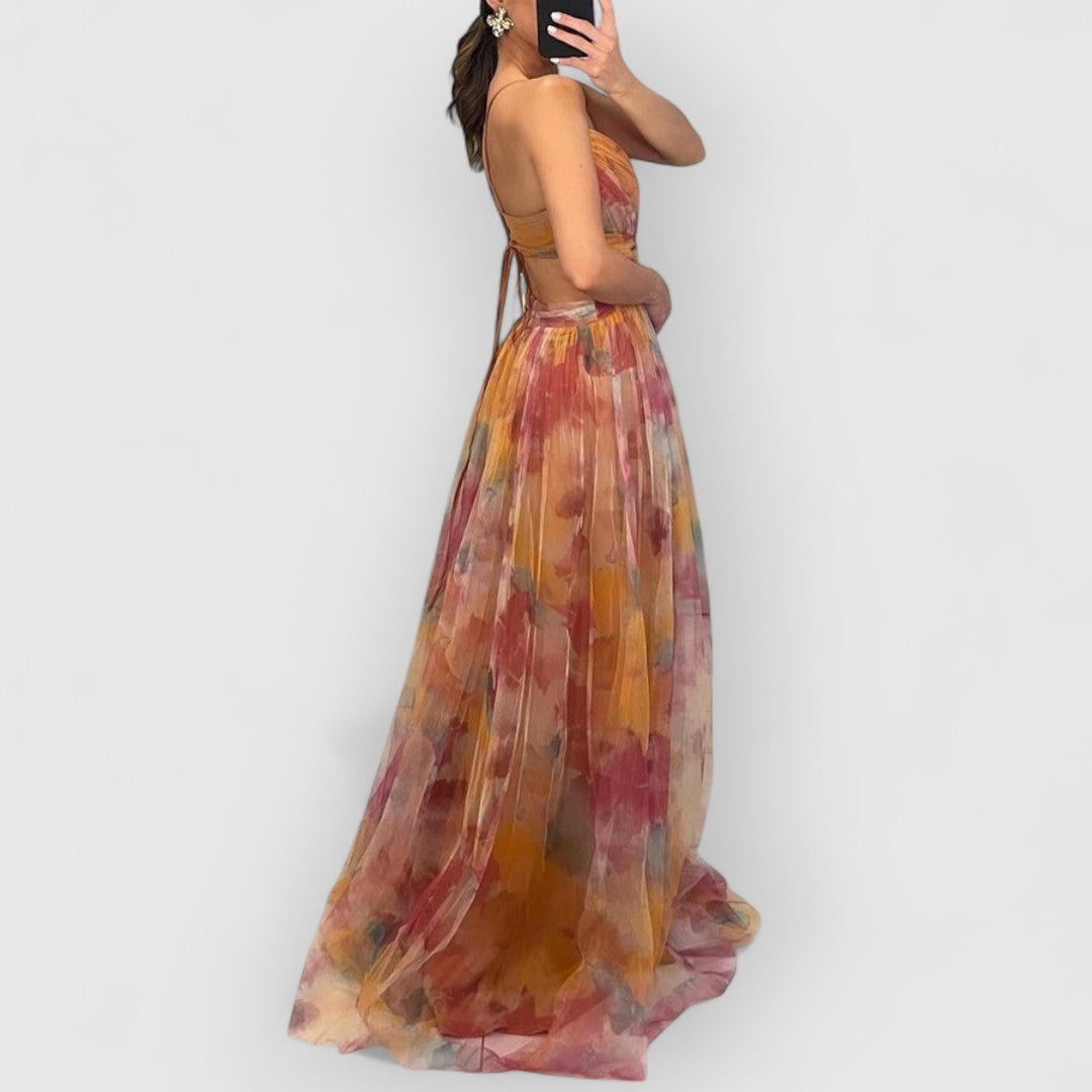 verity | Maxi Kleid mit Blumenmuster