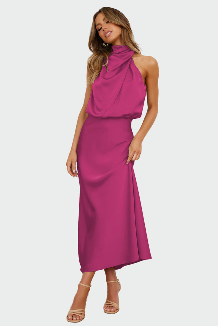 Elegantes Kleid mit offenem Rücken