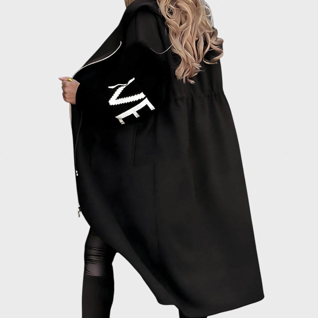 Lea™ | Elegante Jacke mit Kapuze