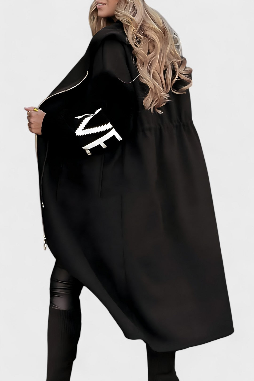Edda | Elegante Jacke mit Kapuze