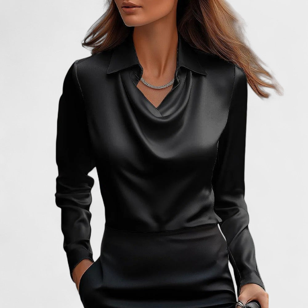 Ilona | Elegante Satinbluse
