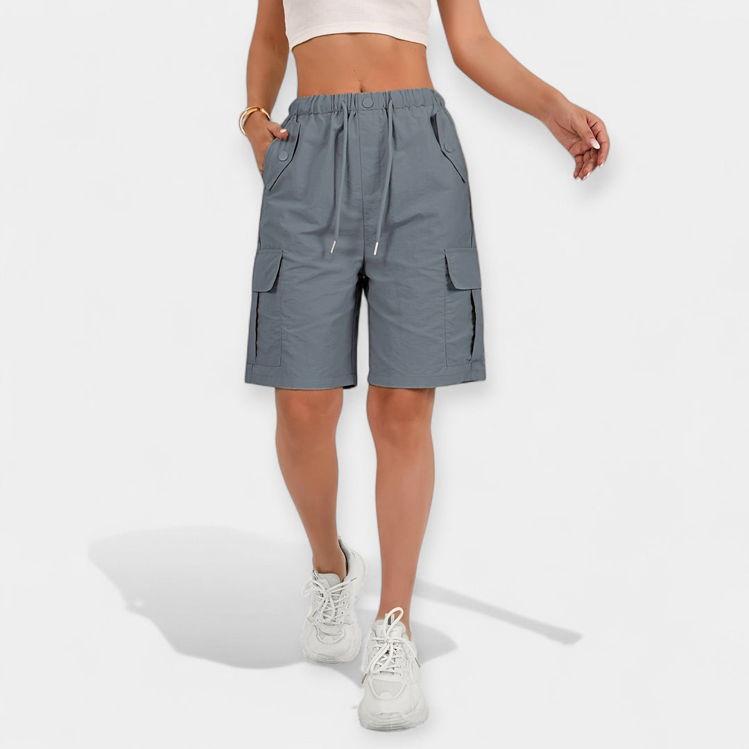 Damen Sommer Cargo Shorts