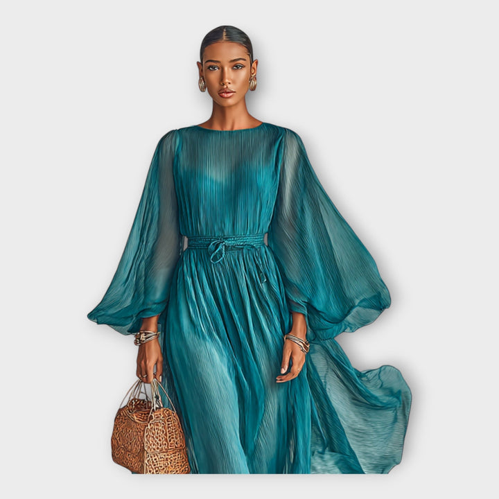 Luftige Kleid mit eleganter und zeitloser Ästhetik