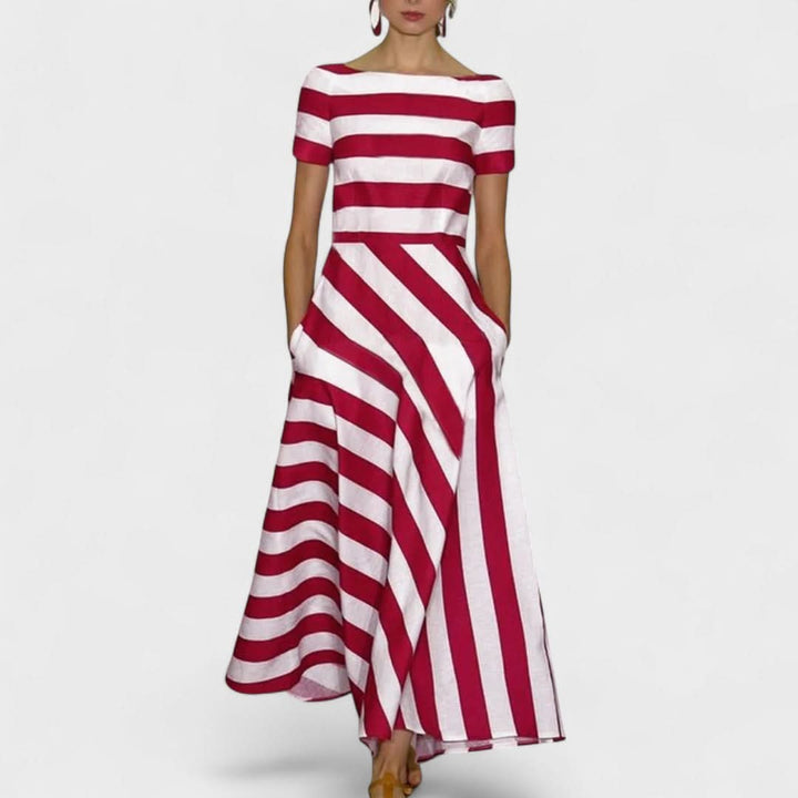 Marina – Gestreiftes Sommerkleid