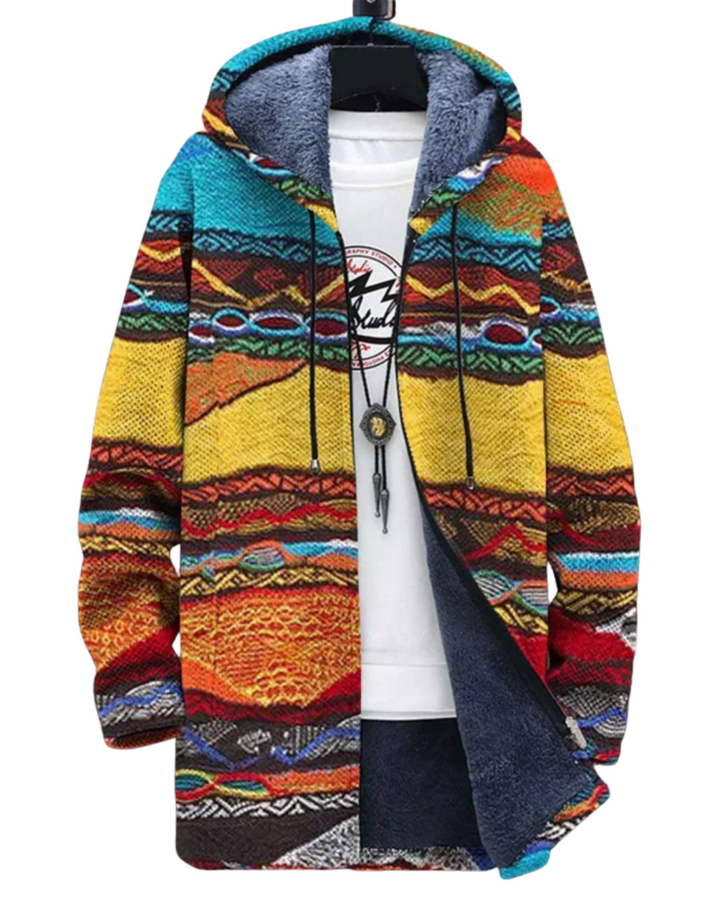 Heinz | Luxuriöse, künstlerische Strickjacke