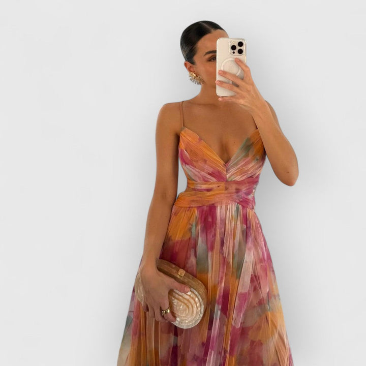 verity | Maxi Kleid mit Blumenmuster