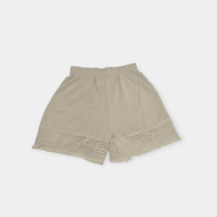 Shorts mit Spitze