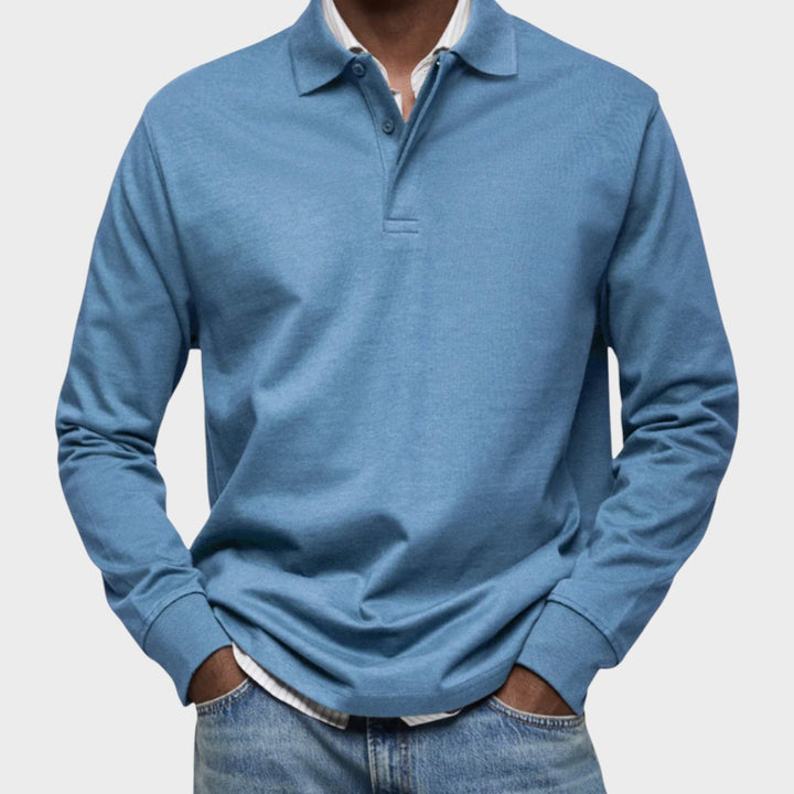 Leon | Luxuspolo mit Langem Ärmel