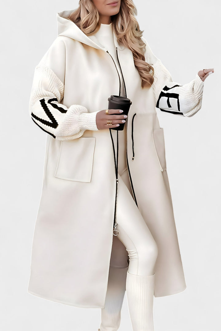 Edda | Elegante Jacke mit Kapuze