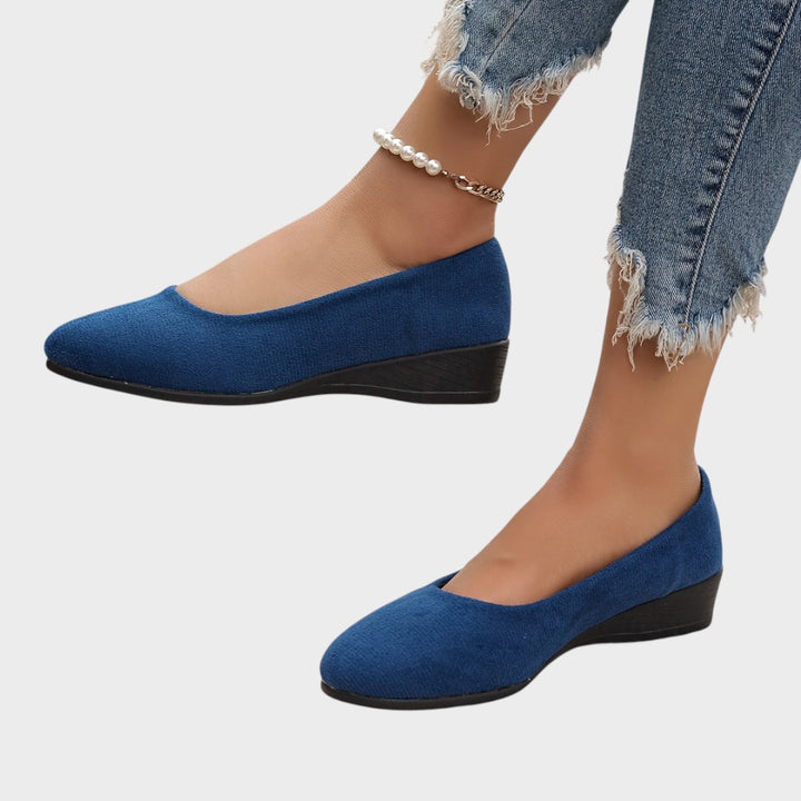 Olivia | Bequeme Ballerinas mit Keilabsatz