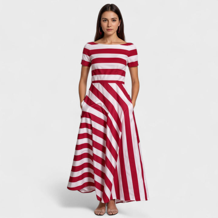Marina – Gestreiftes Sommerkleid