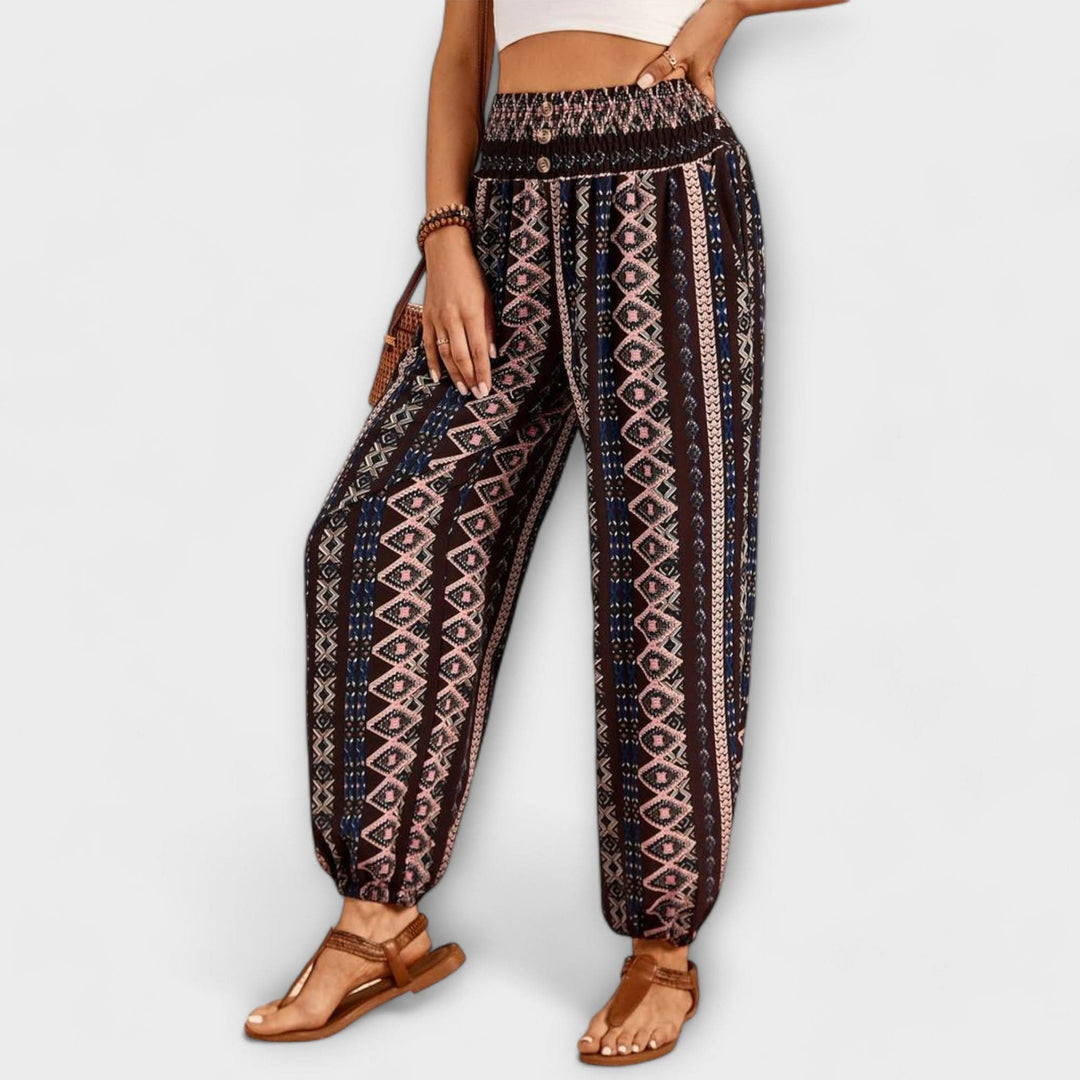 Hosen mit ethnischem Muster