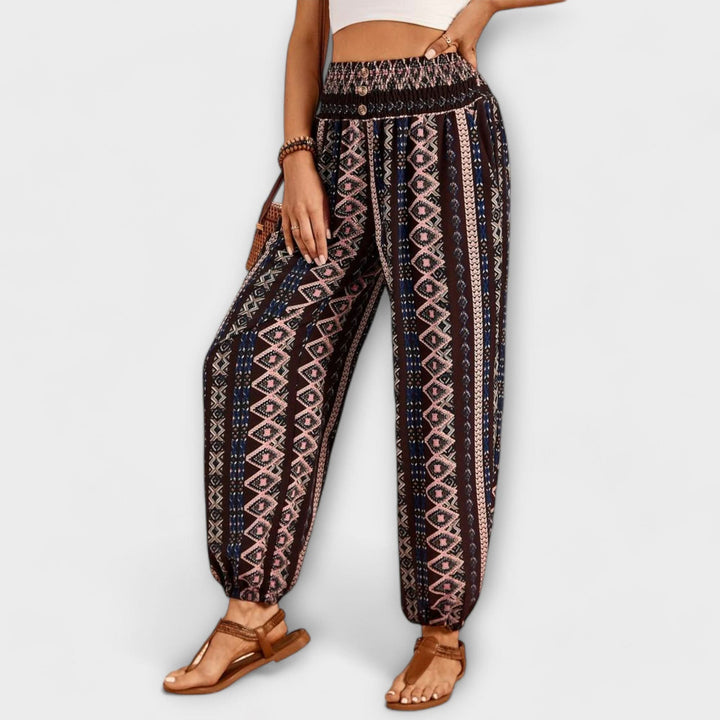 Hosen mit ethnischem Muster
