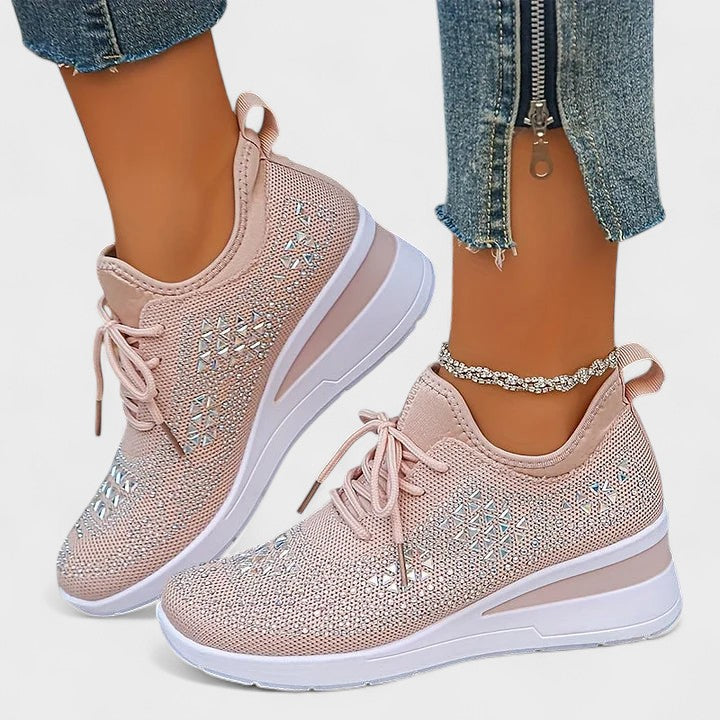 Růžena | Orthopädische Sneakers mit Steinen
