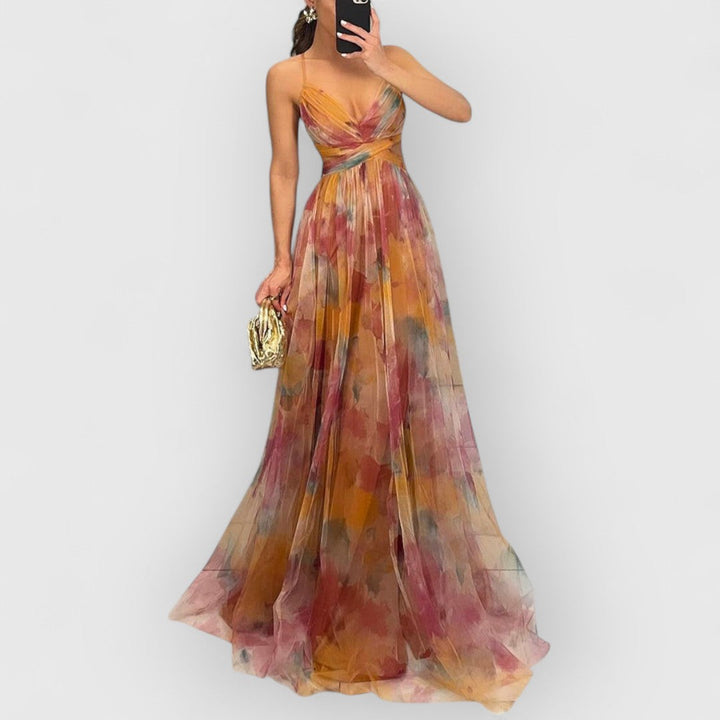 verity | Maxi Kleid mit Blumenmuster