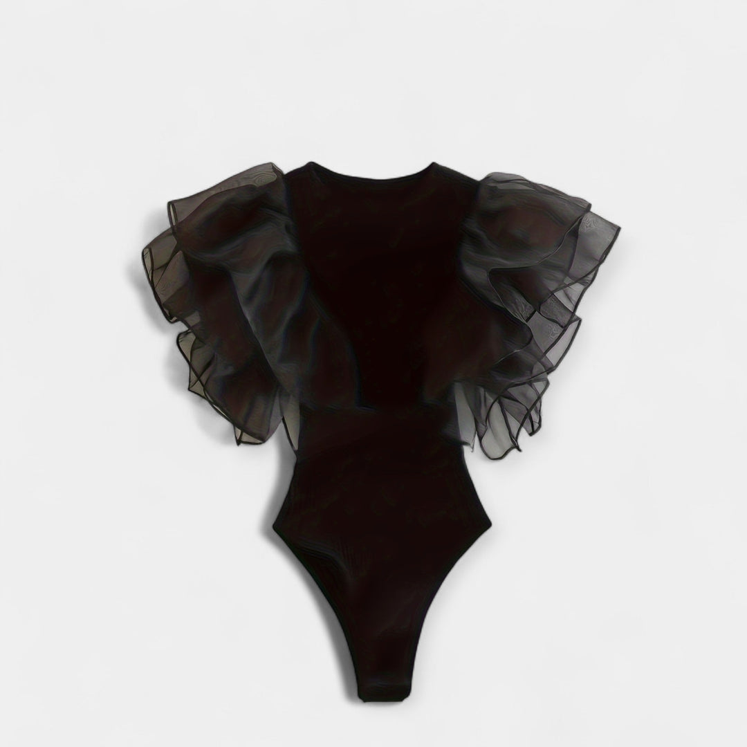 Body mit Raglanärmeln