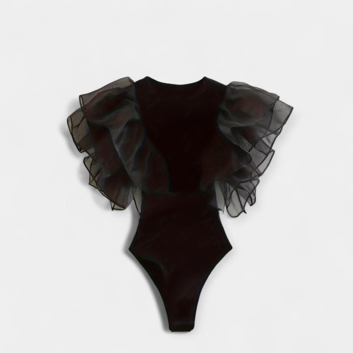 Body mit Raglanärmeln
