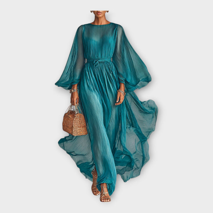 Luftige Kleid mit eleganter und zeitloser Ästhetik