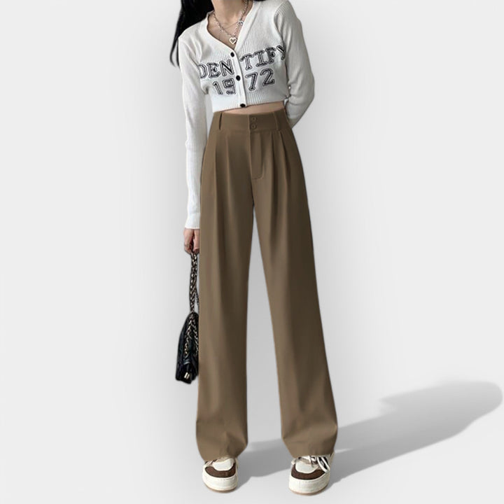 Lässige Hosen im koreanischen Stil